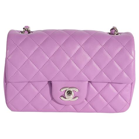 purple chanel mini|Chanel Mini Classic Bags .